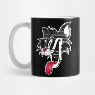 Looney Cat Mug